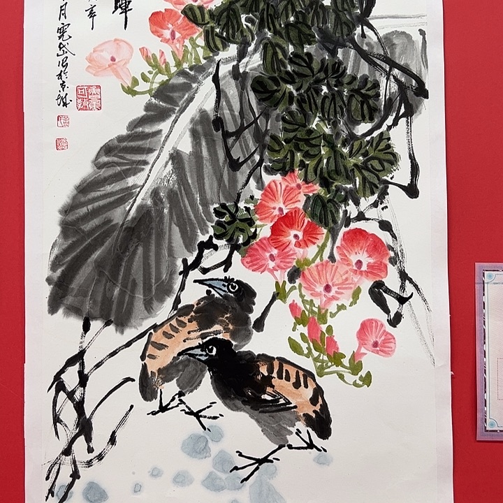 国画孟宪岱老师2.7平尺国画