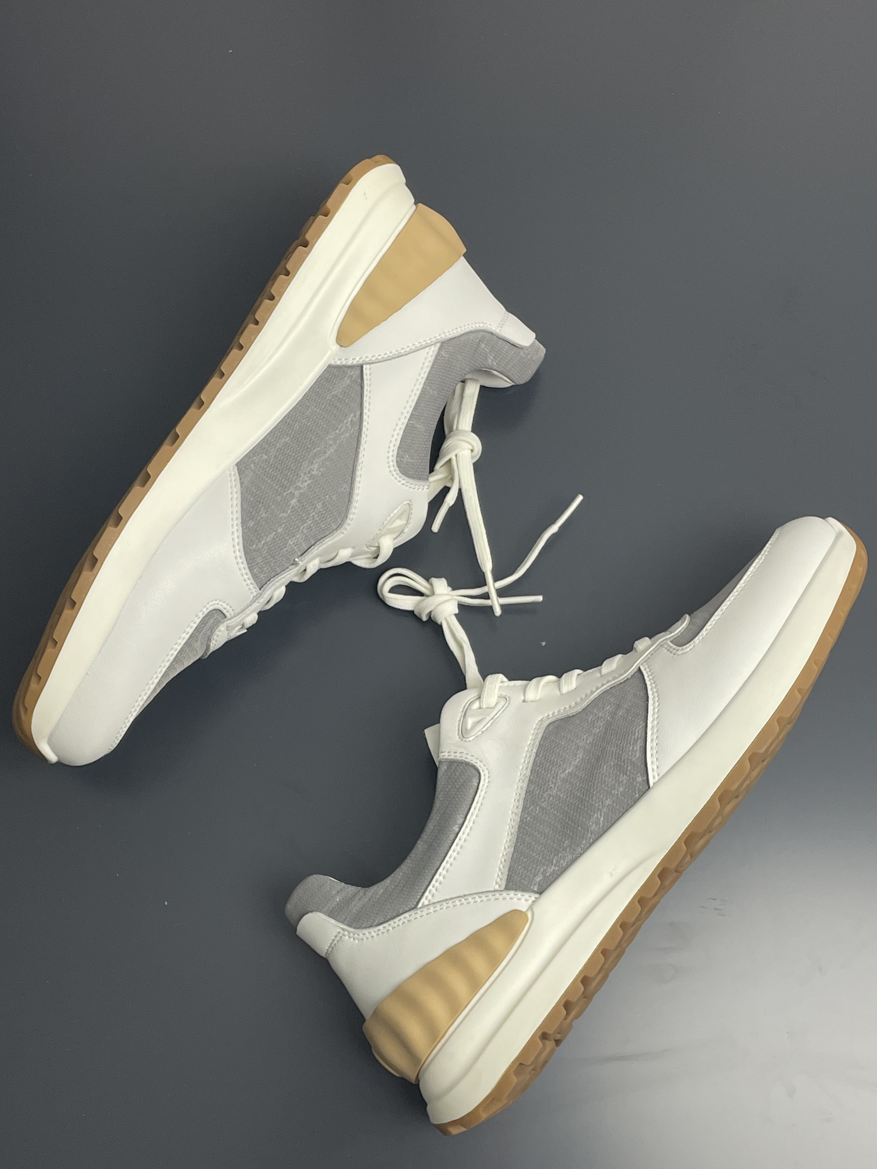 厚底春秋夏季低跟阿甘鞋平跟复古潮流百搭休闲板