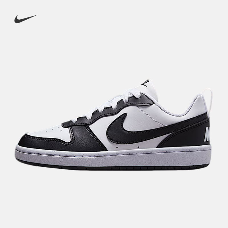 【黑白熊猫】NIKE耐克官方女鞋夏日穿搭COURT时尚百搭运动休闲板鞋