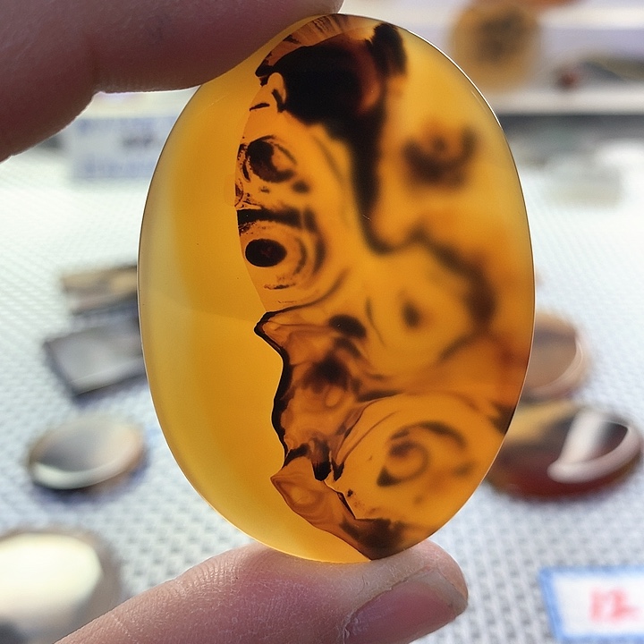 玛瑙/玉髓未镶嵌吊坠(不含链)