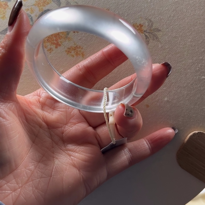 石英质玉未镶嵌手镯52-53福利不退不换漏棉