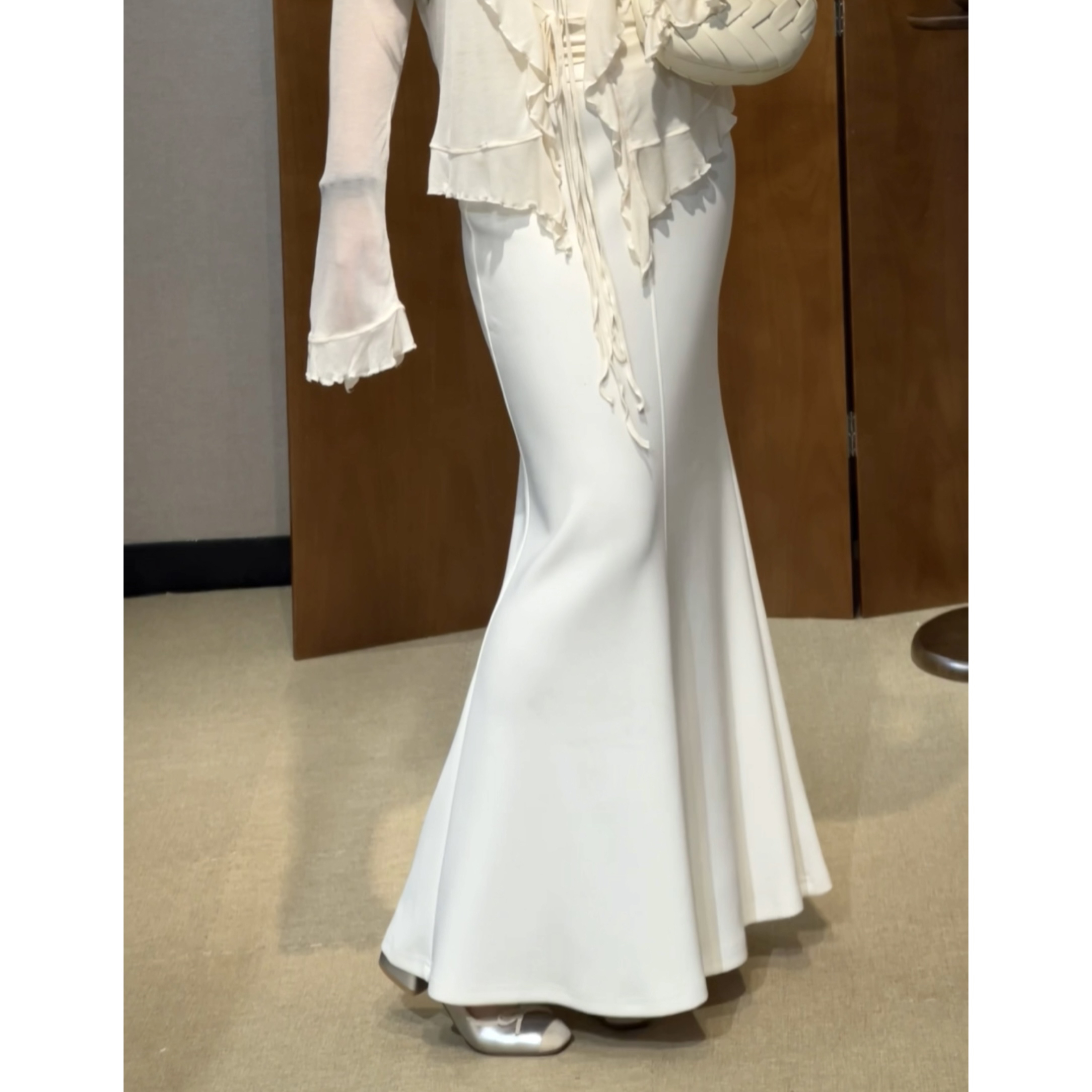 【梨形天菜鱼尾裙】巨显瘦加长鱼尾裙带弹力