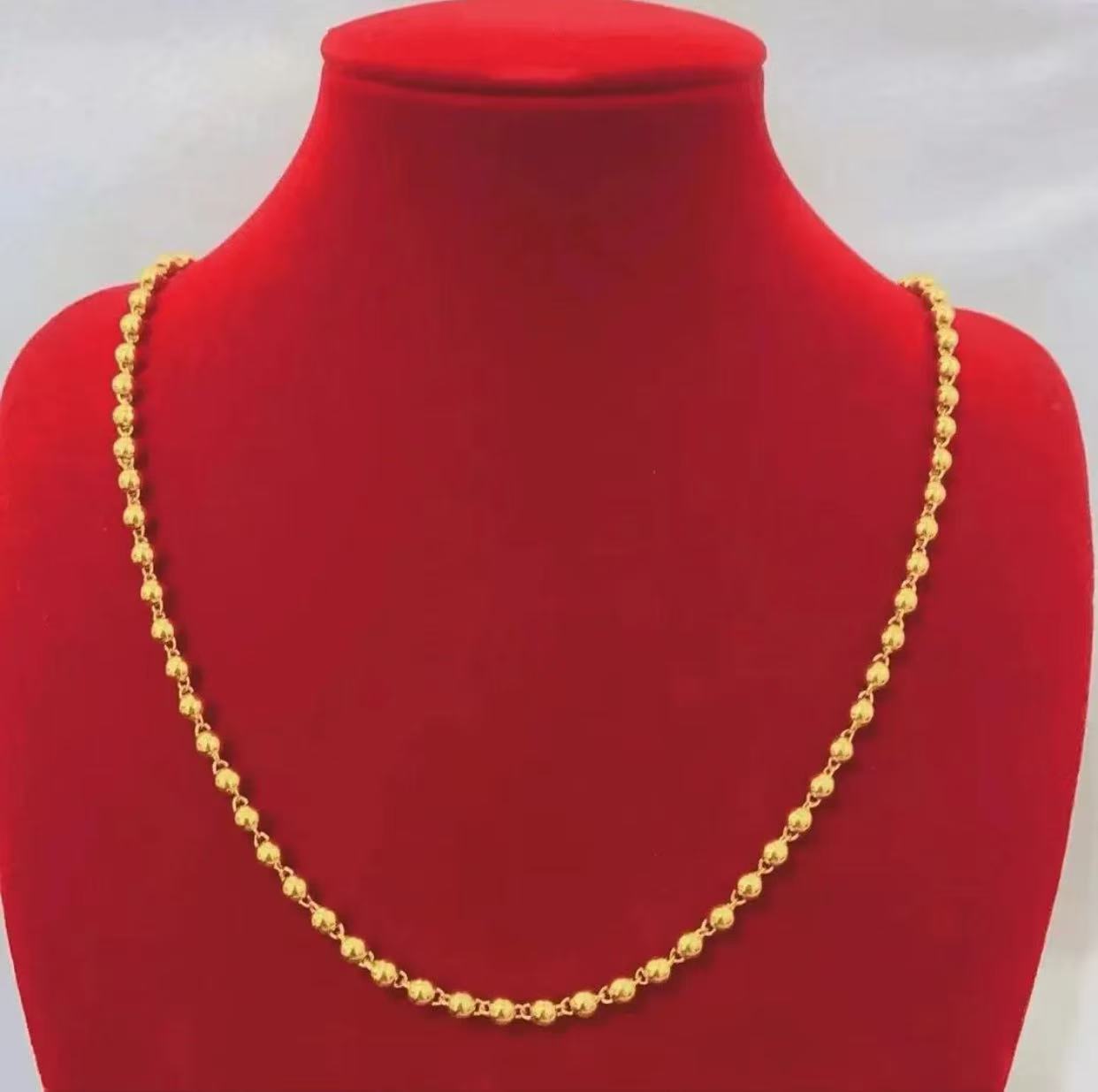 【灵通好物】6毫米圆珠项链