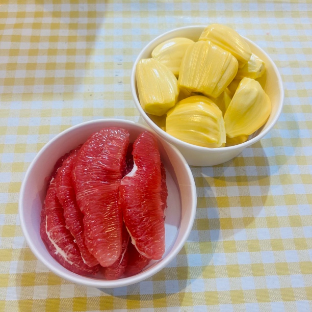 果切【套餐】菠萝蜜一盒400g➕红心柚子一盒350g
