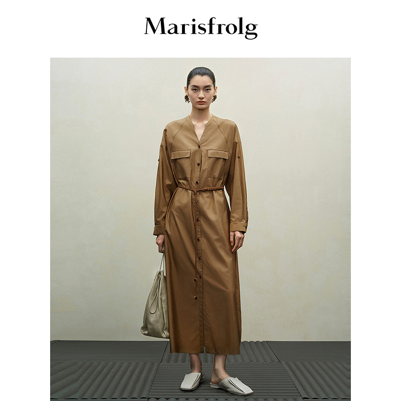 Marisfrolg玛丝菲尔长袖连衣裙AAGB10086
