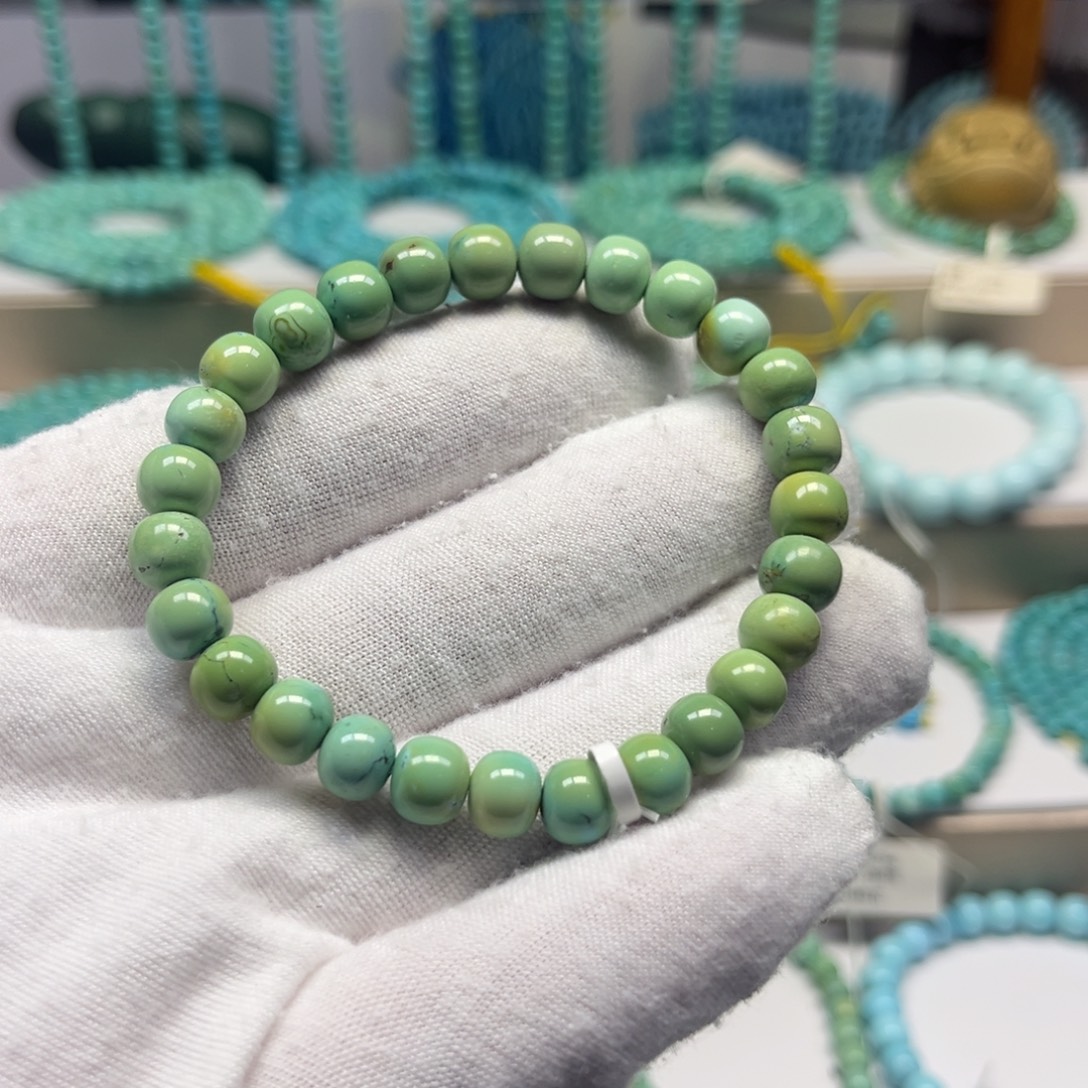 绿松石未镶嵌手链