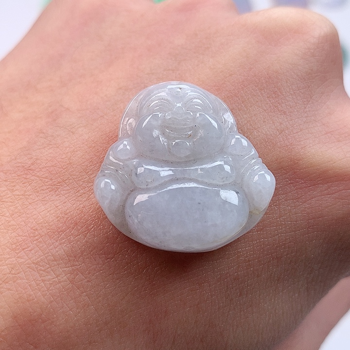 翡翠颈饰未镶嵌天然翡翠a货