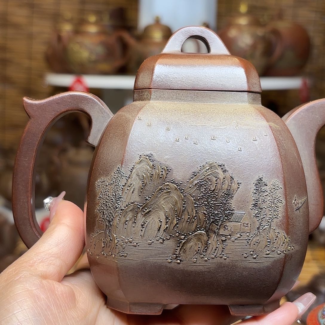 紫砂茶壶三***馆紫砂老壶