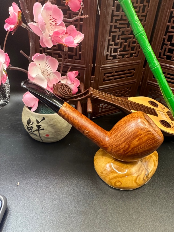 意大利-音乐家-石楠木手工烟斗-三音符