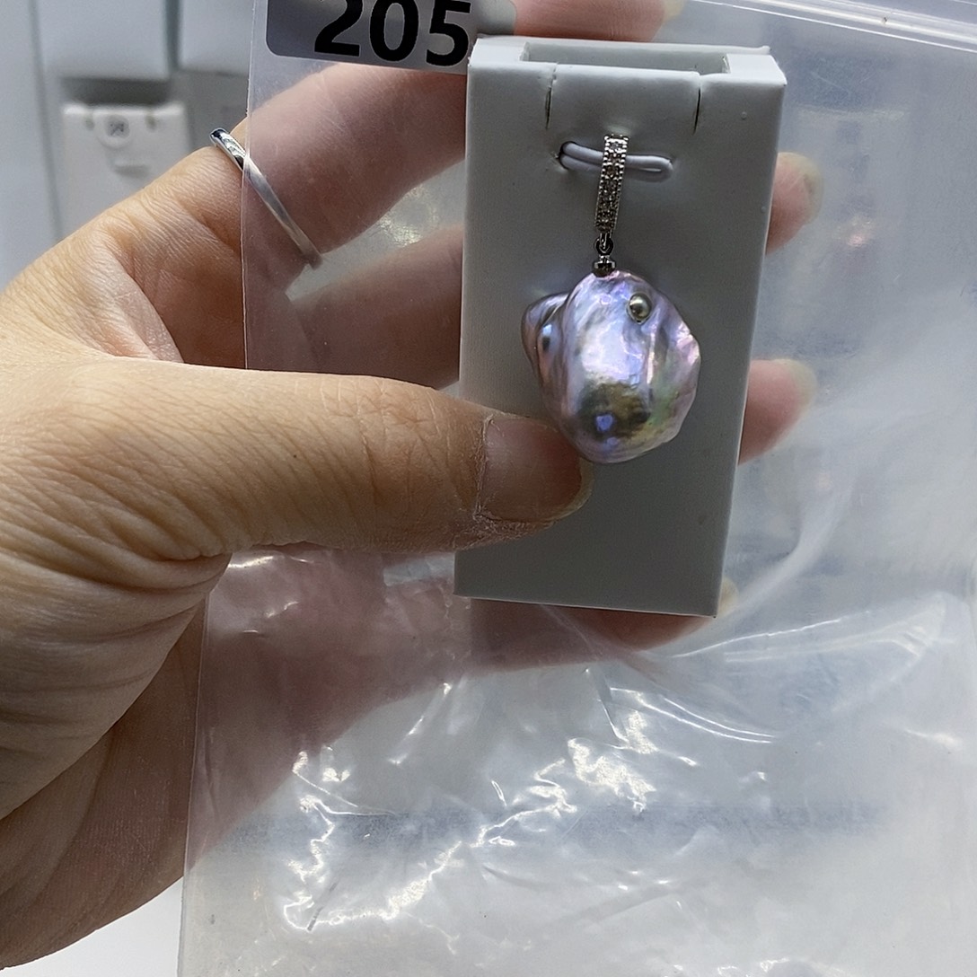 颈饰合金淡水珍珠