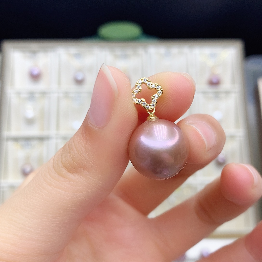 淡水珍珠颈饰合金