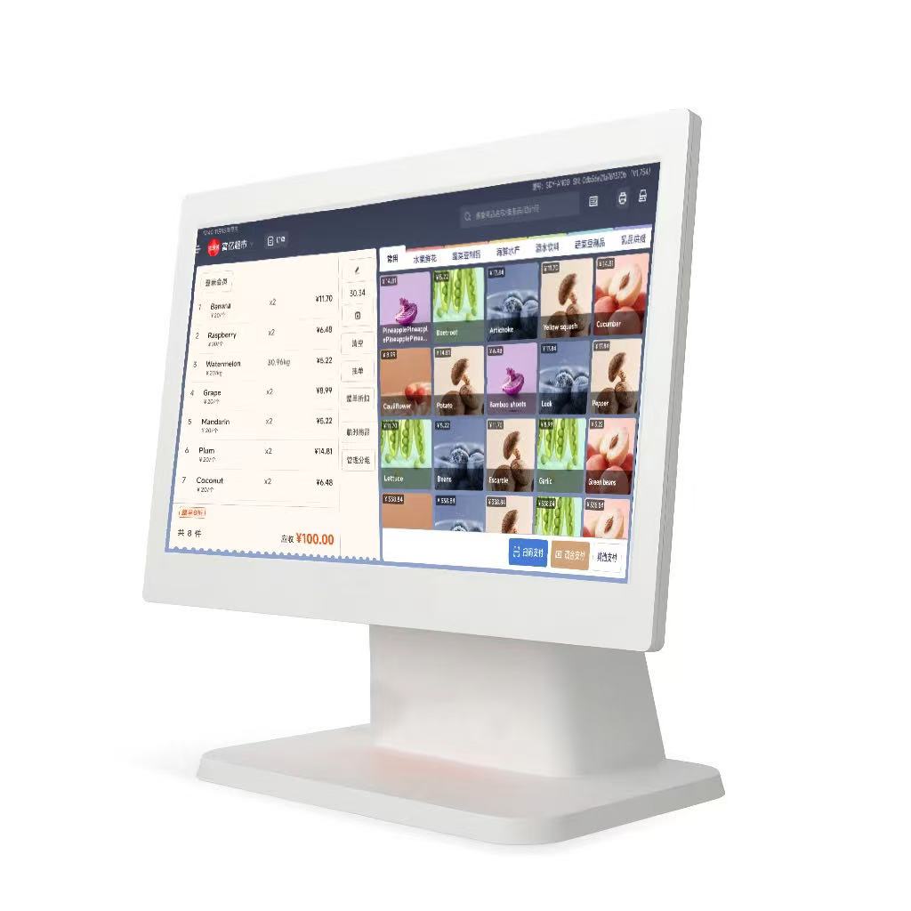 25款高配收银机超市便利店一体机没有年费的收银收银系统一体机