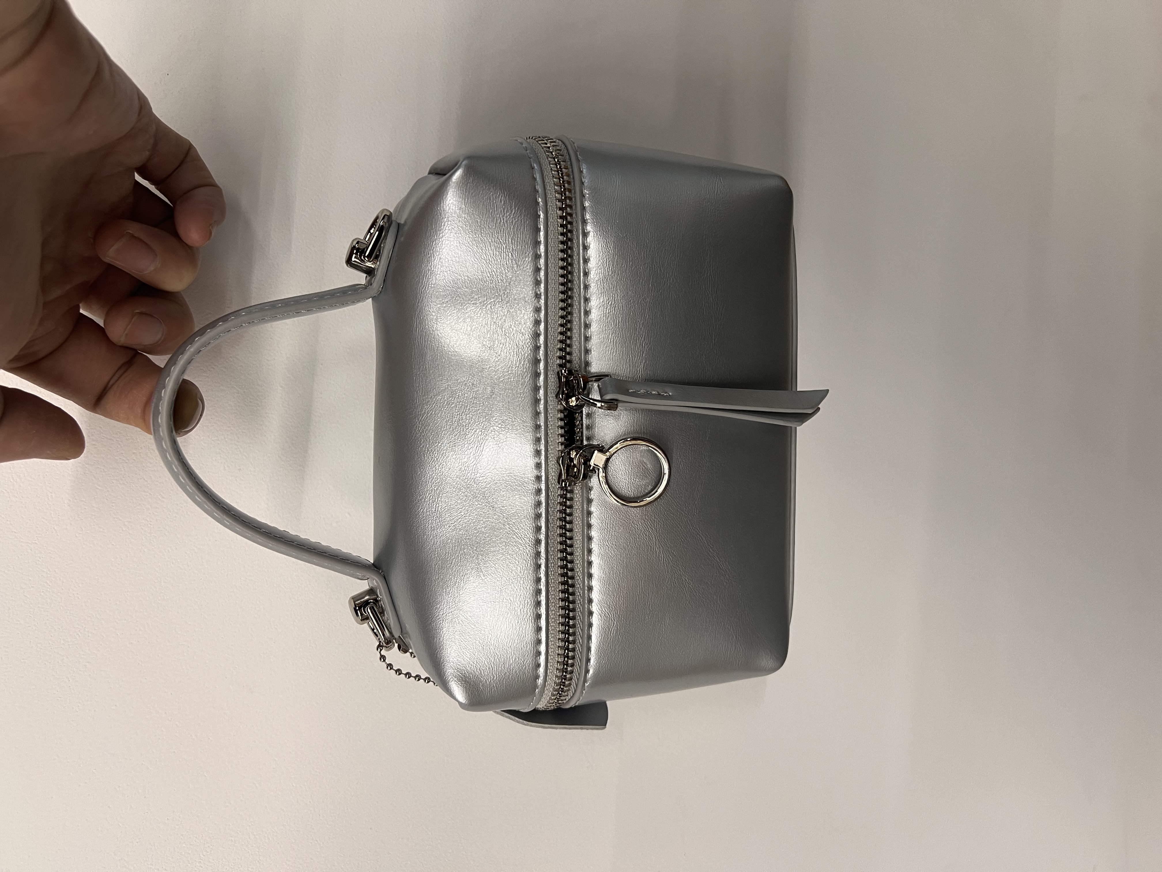  【Tian Yi渠道货】-2025新款轻奢单肩手提斜跨包 9191-21 银色