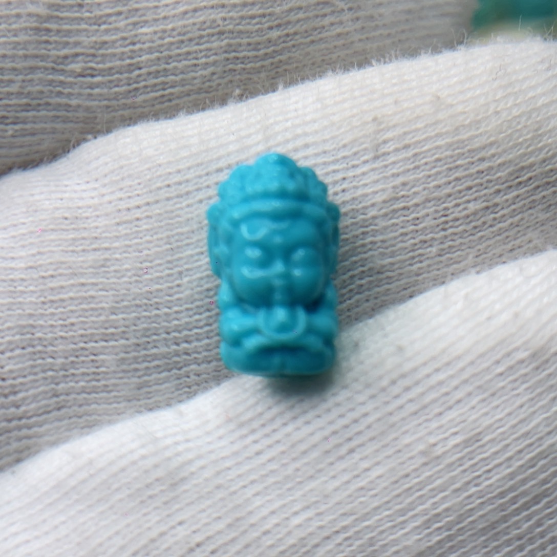 绿松石未镶嵌颈饰卡7.8-12.8-6.7