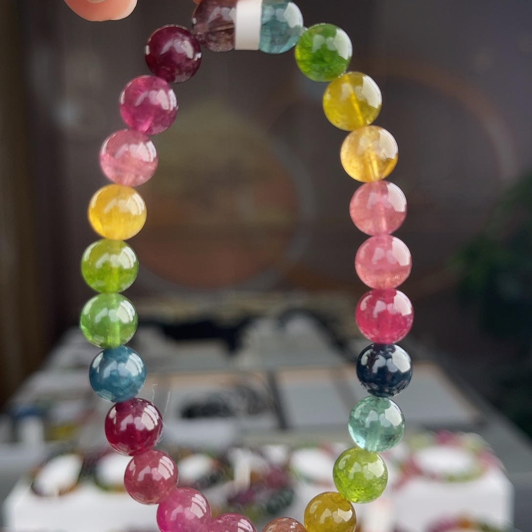 碧玺未镶嵌碧玺7mm