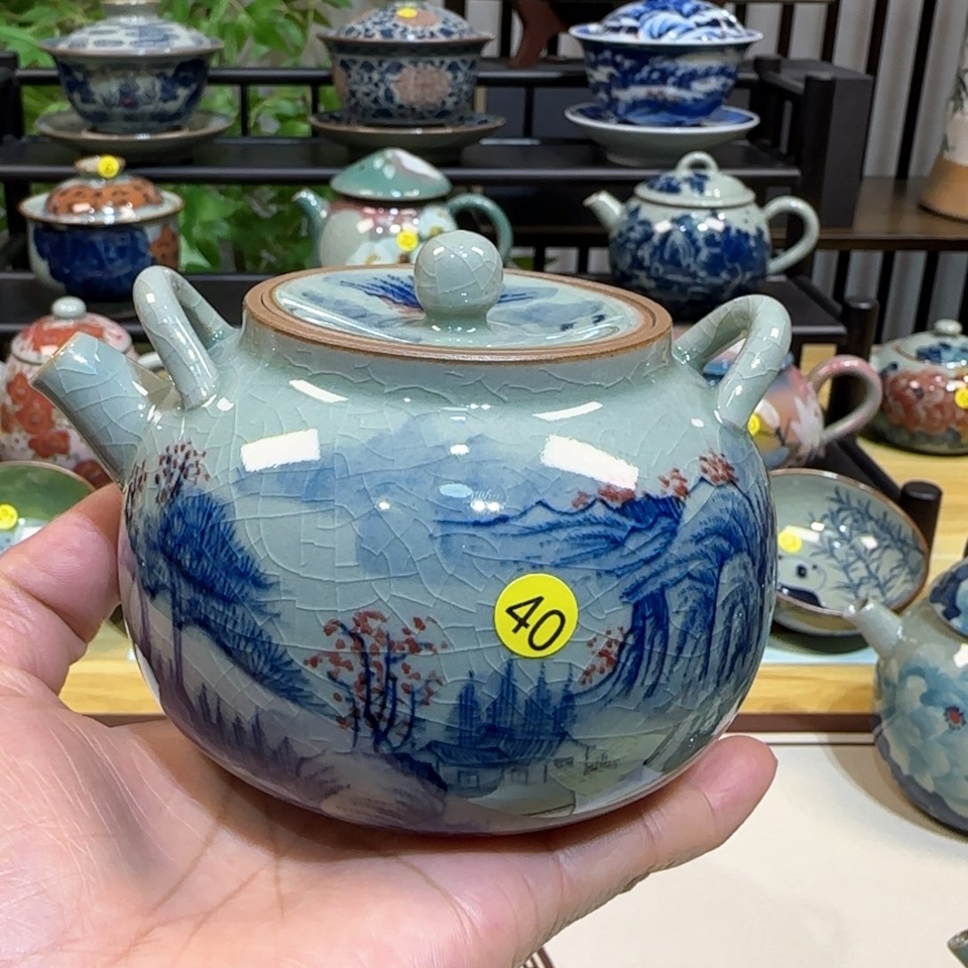 景德镇陶瓷手绘茶具