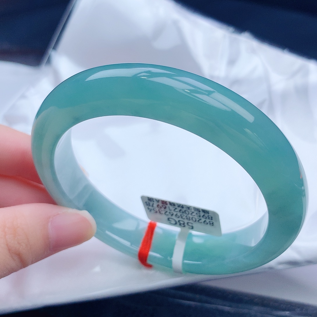 翡翠未镶嵌手镯缅甸天然翡翠a货手镯