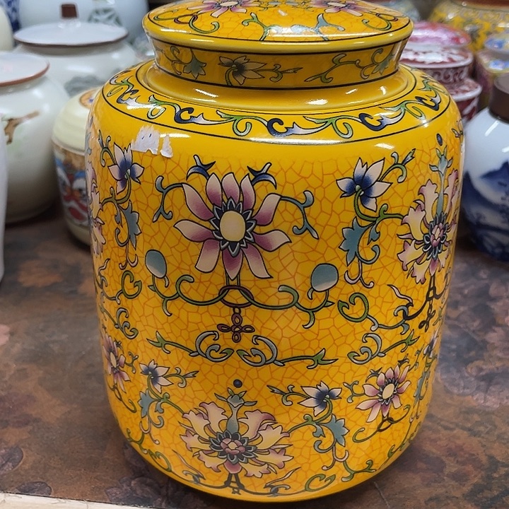 陶瓷罐茶叶罐密封好储物罐