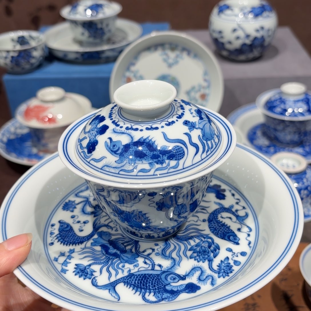 瓷片景德镇纯手工手绘