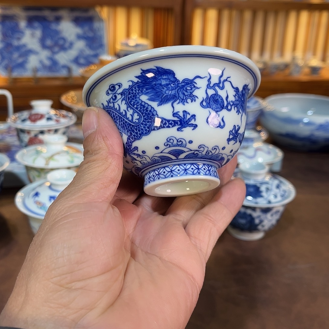 錡镇堂手工手绘杯