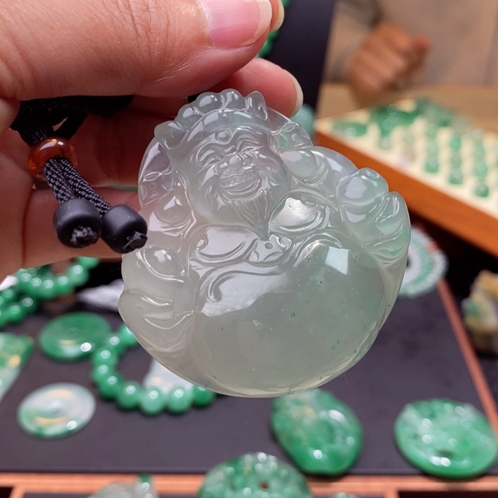 石英质玉挂件未镶嵌