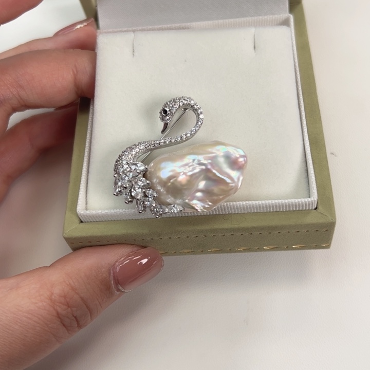 未镶嵌淡水珍珠吊坠(不含链)