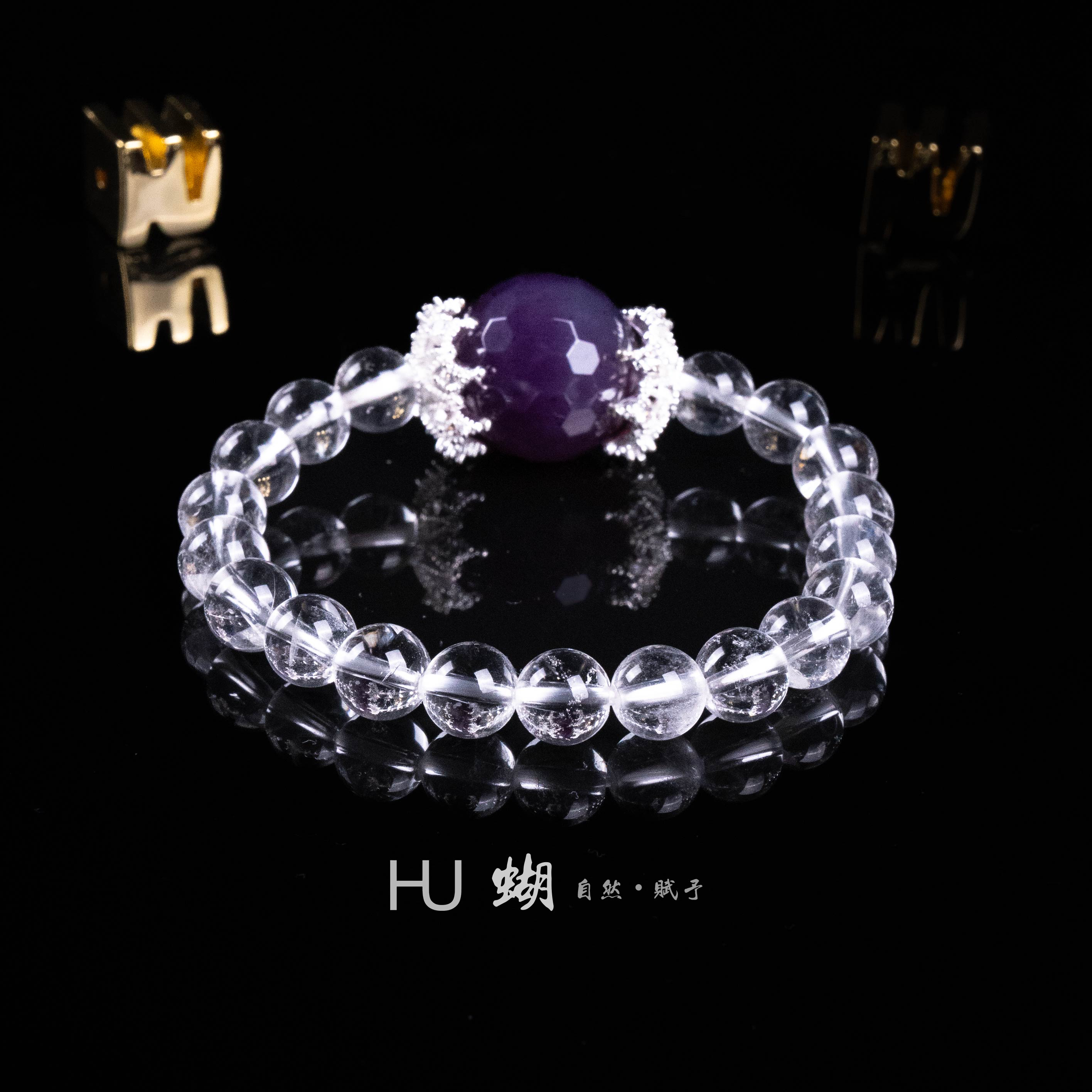 HU蝴｜如图如直播间所见即所得 水晶珠宝手串Y58