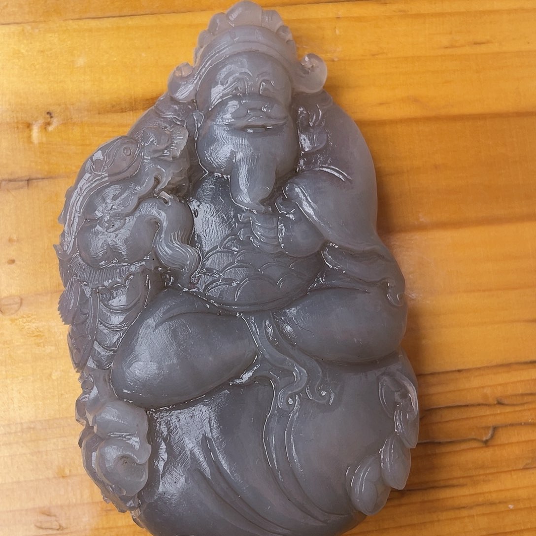 【闪购商品】和田玉（糖玉）笔搁未镶嵌