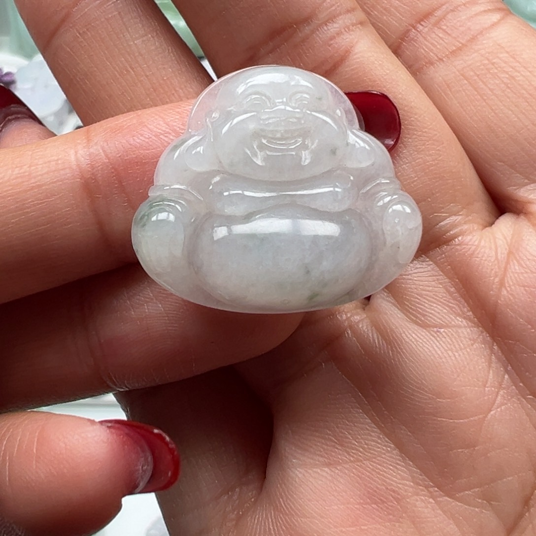 翡翠颈饰未镶嵌佛公