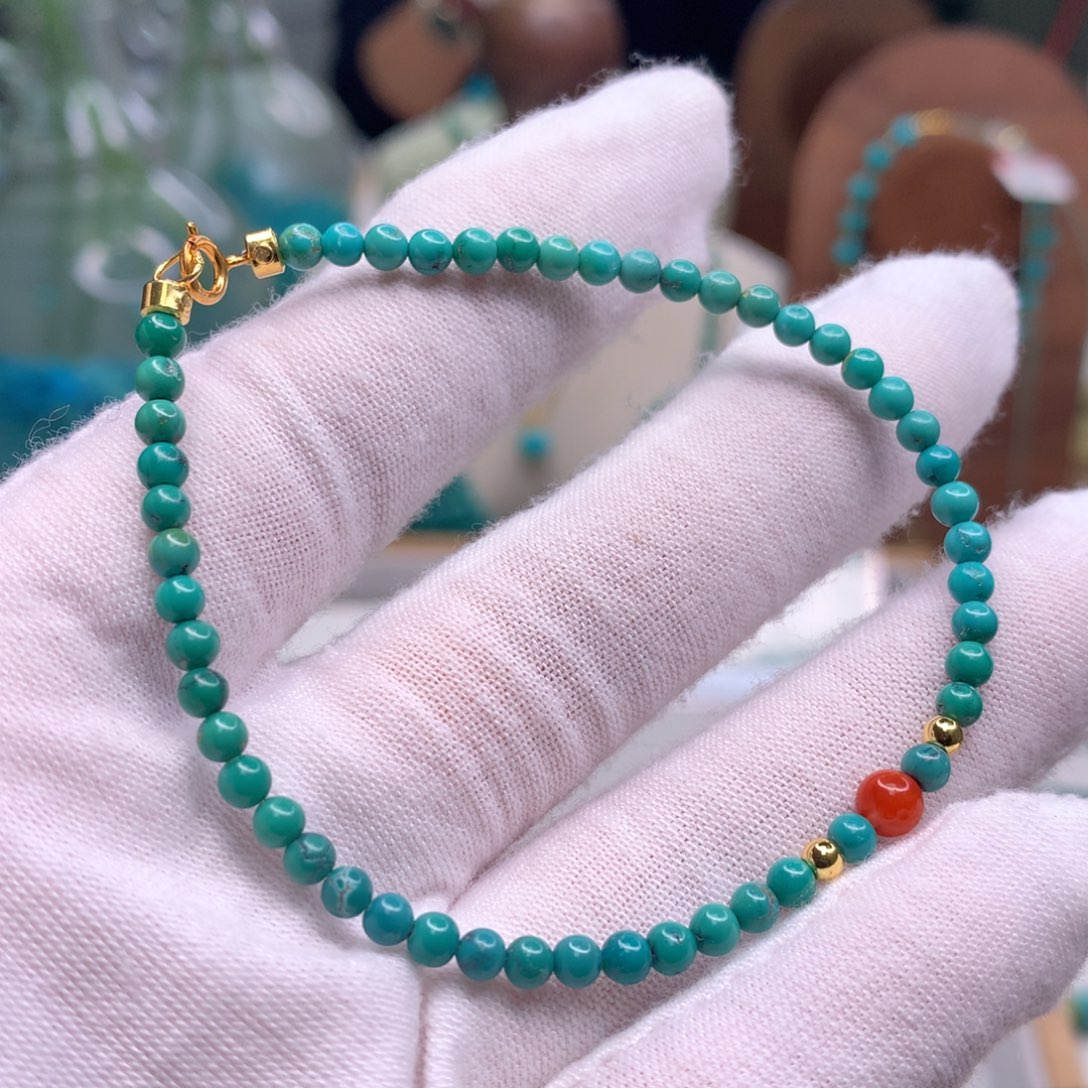 绿松石未镶嵌配饰