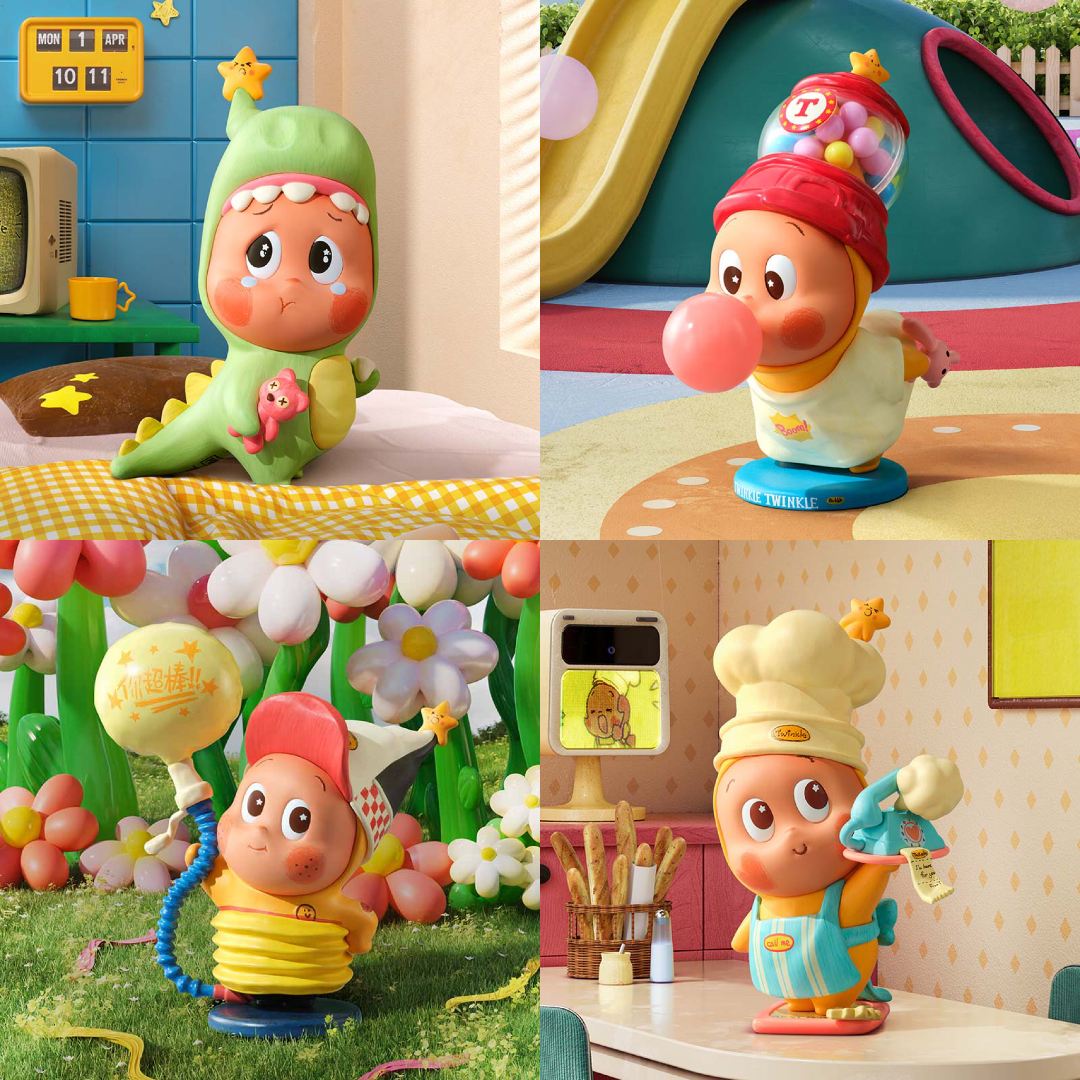 【直播代拆】123！星星人（三代）潮玩手办盲盒