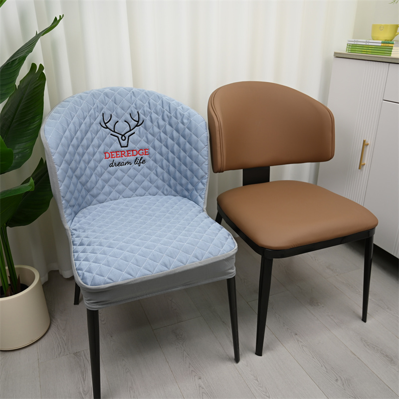 高档安然椅套罩全包防滑弧形椅子套罩2024新款四季通用餐椅套坐垫