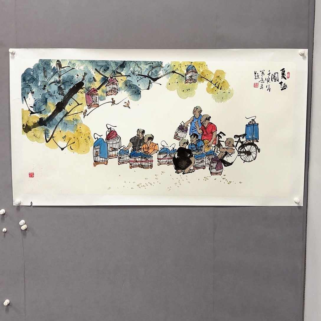 国画国画纯手绘作品请放心去藏