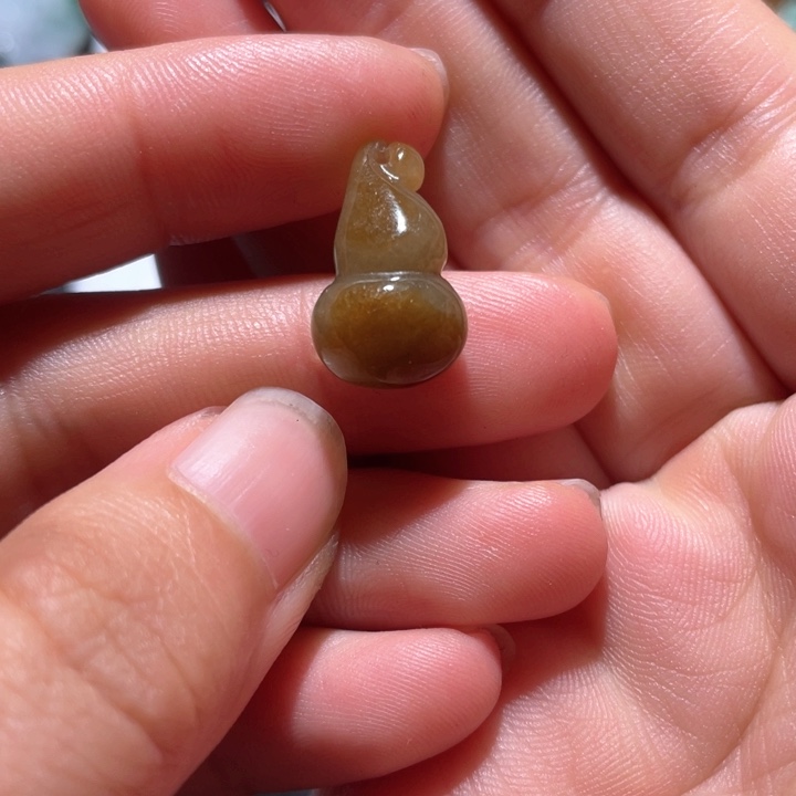 翡翠未镶嵌颈饰天然