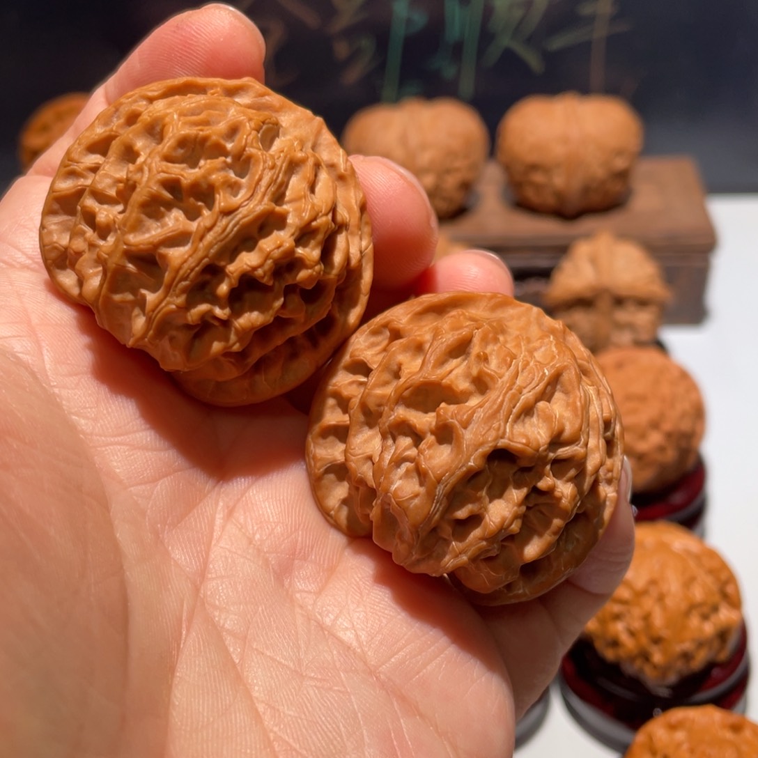 文玩核桃把件你****痛苹果园40全品