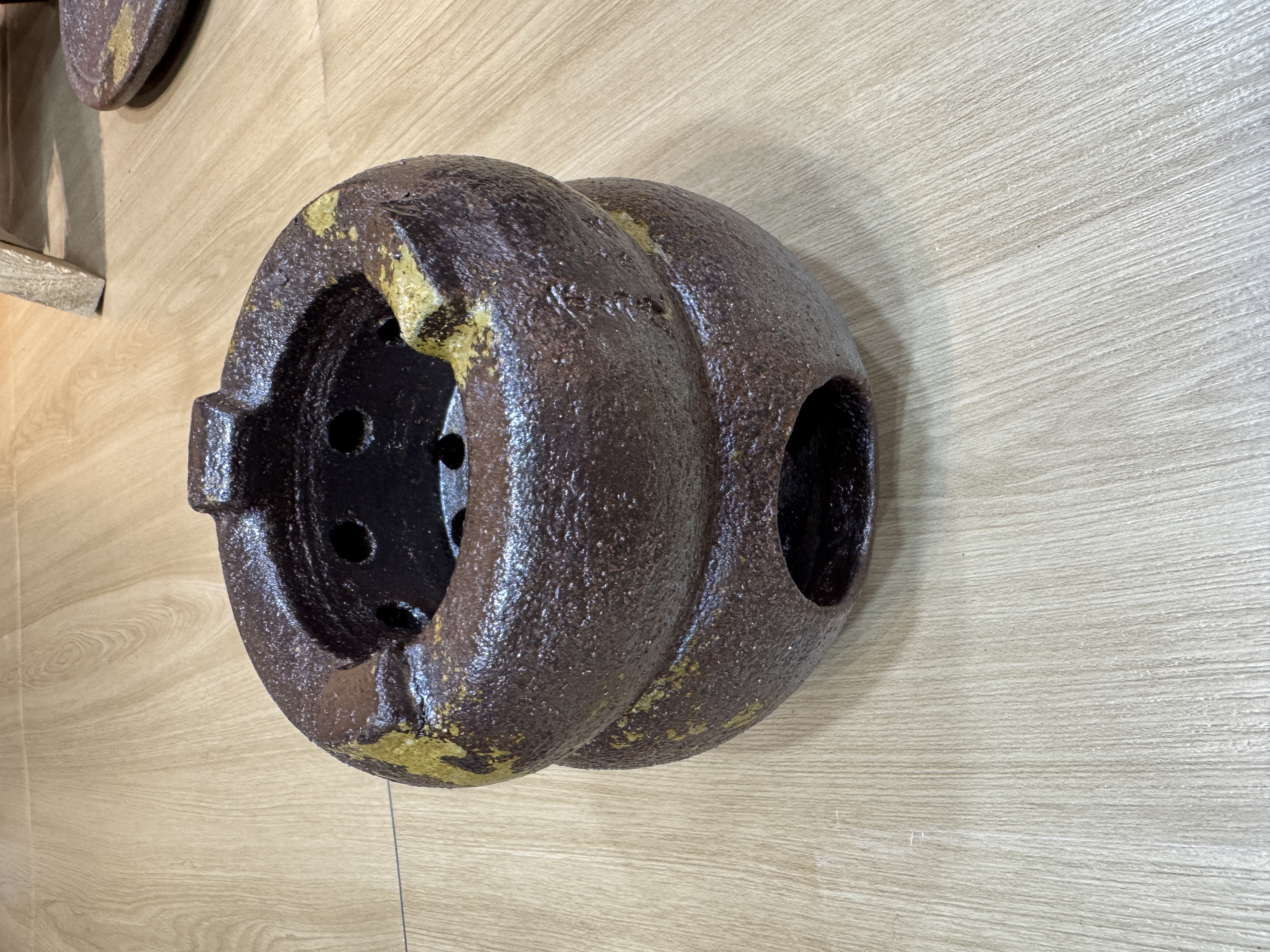 赤乌烧葫芦掌中宝小风炉仔煮茶壶泡茶炭火耐高温明火潮汕木炭