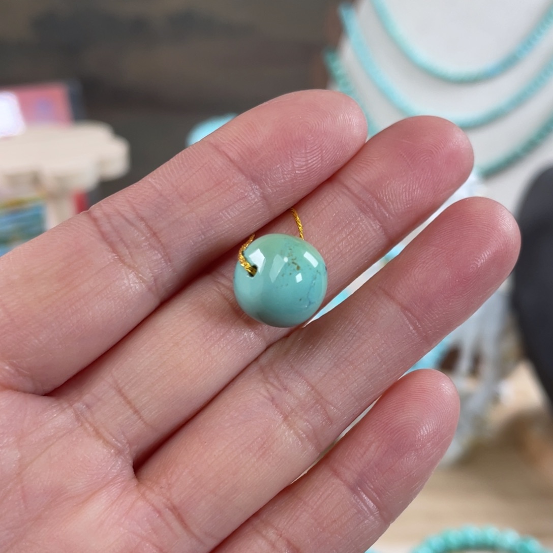 绿松石未镶嵌套链11+精品老型珠