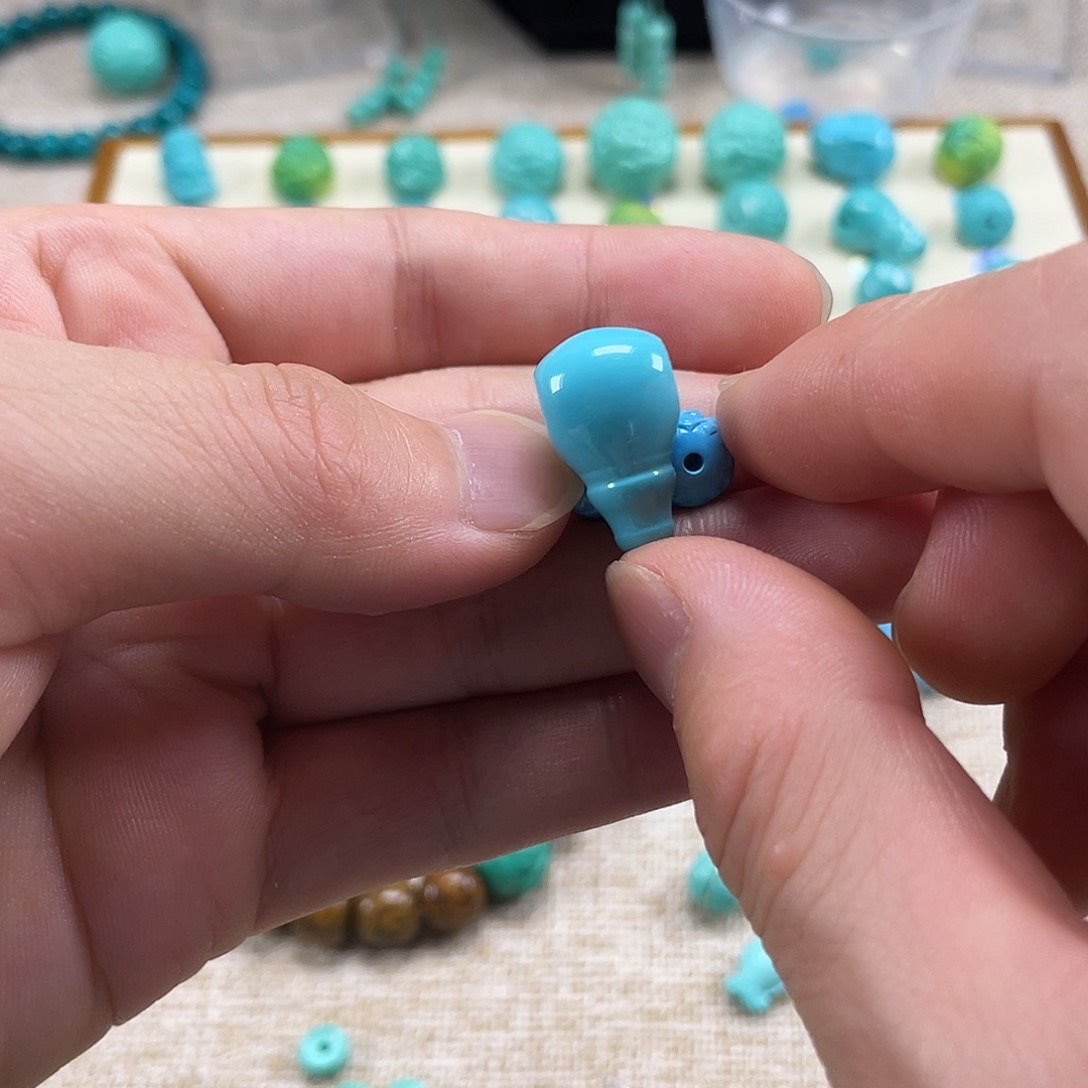 原生态湖北松配饰，直径11.8