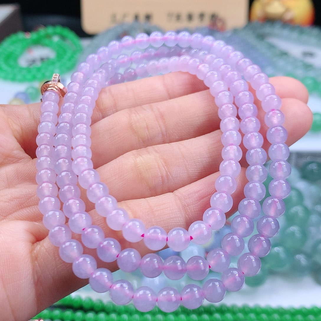 翡翠手链未镶嵌卡5