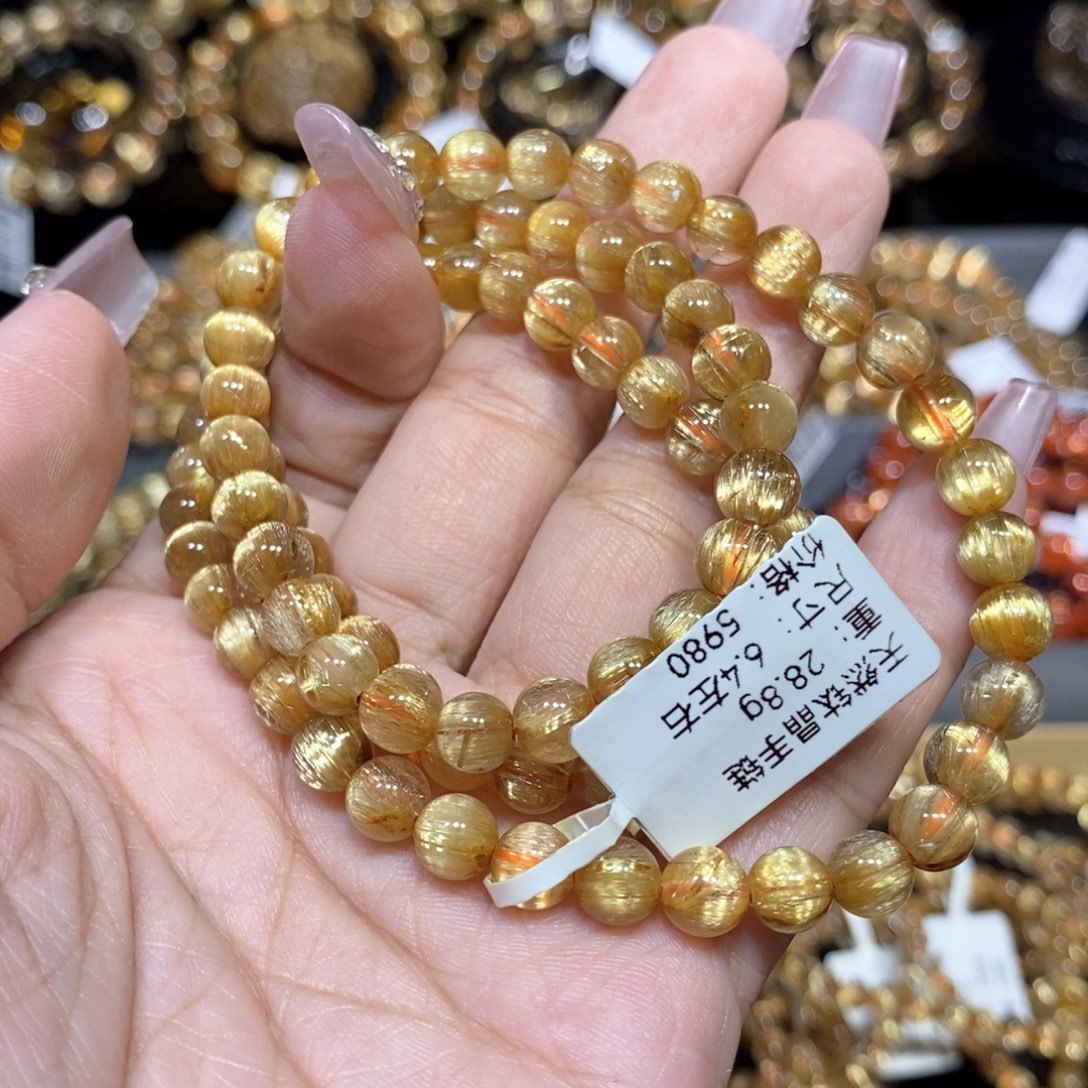 水晶手链未镶嵌小****¥芊