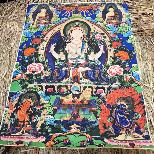 高端精品绘画类唐卡AA64