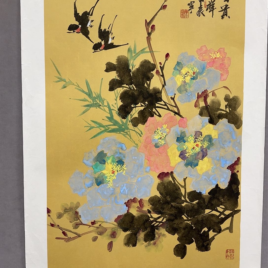国画国画纯手绘作品请放心去藏