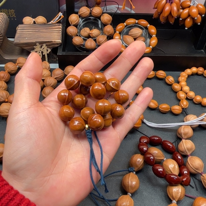 手串/手链橄榄核铁核鲨鱼背1.35左右