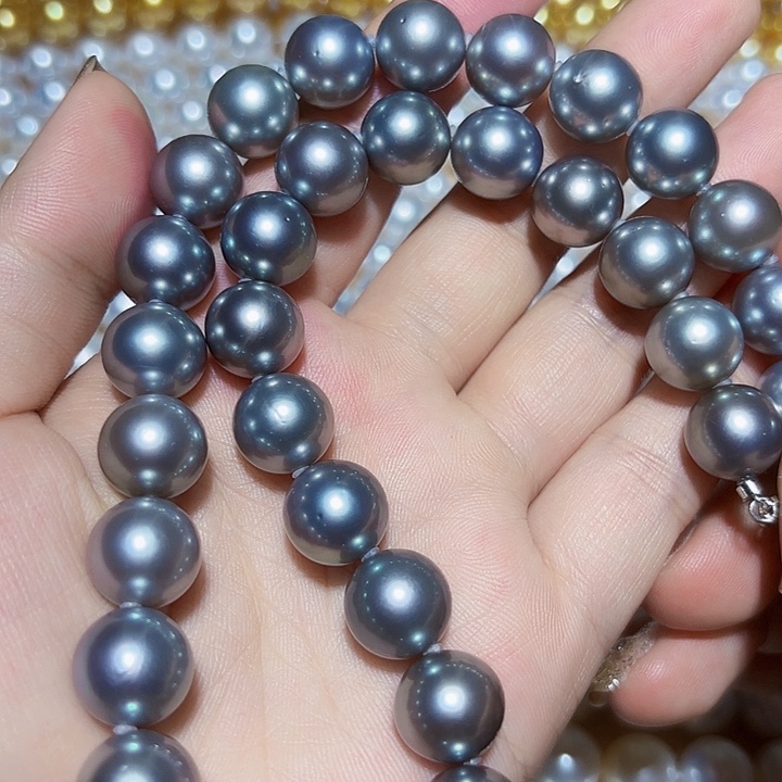 海水珍珠颈饰18K金镶嵌