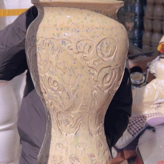 紫砂花盆高43口21———-