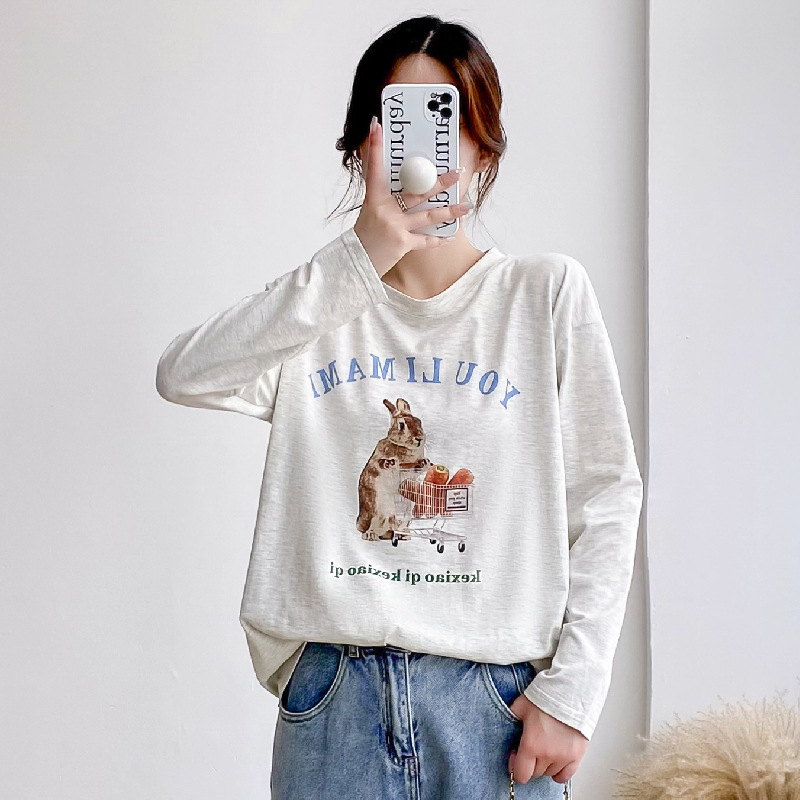 哺乳上衣服外出辣妈穿搭母乳时尚女外穿春装喂奶潮妈浦乳期春秋款