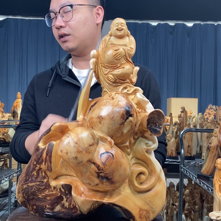 柏木（崖柏）随型摆件