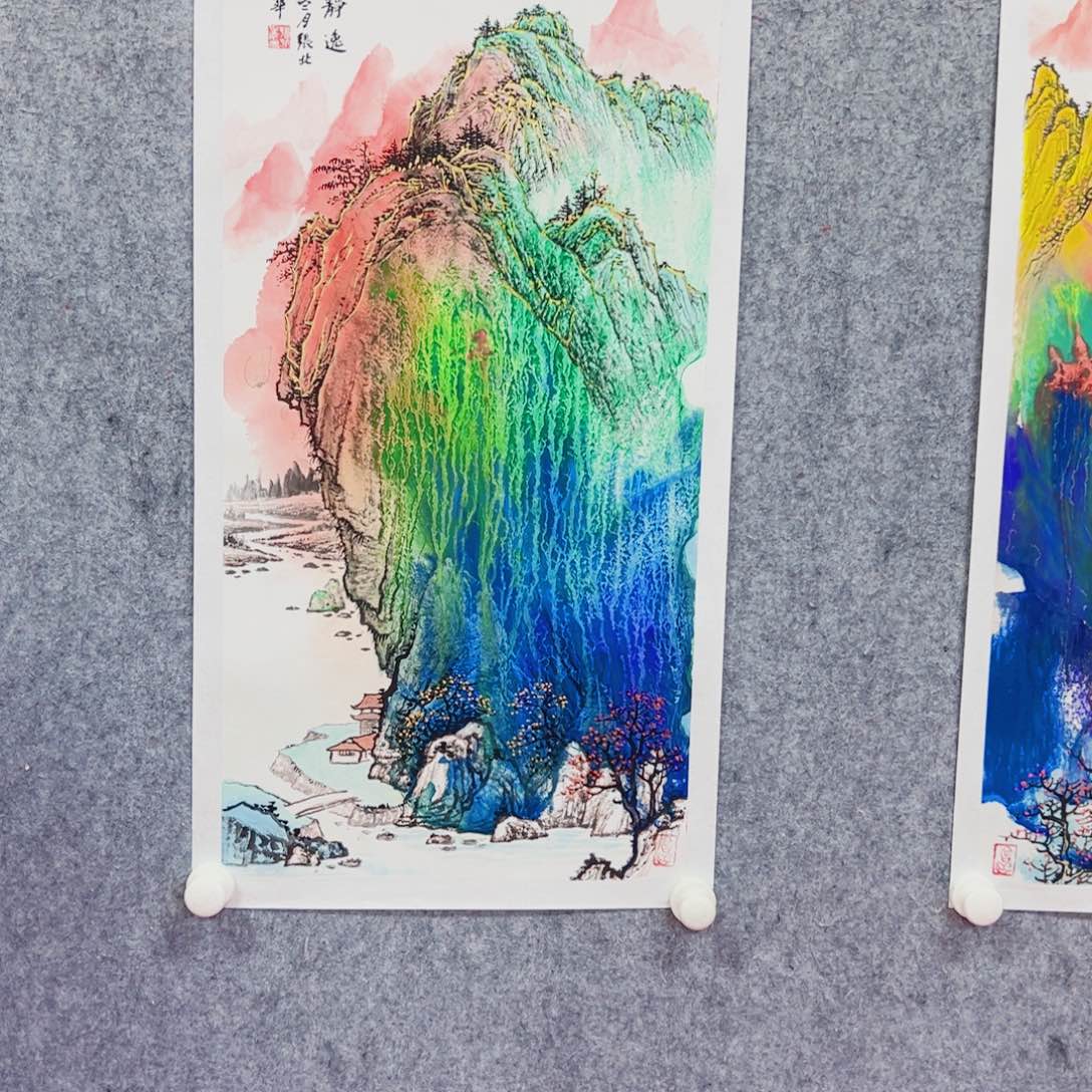 国画张北精品作品