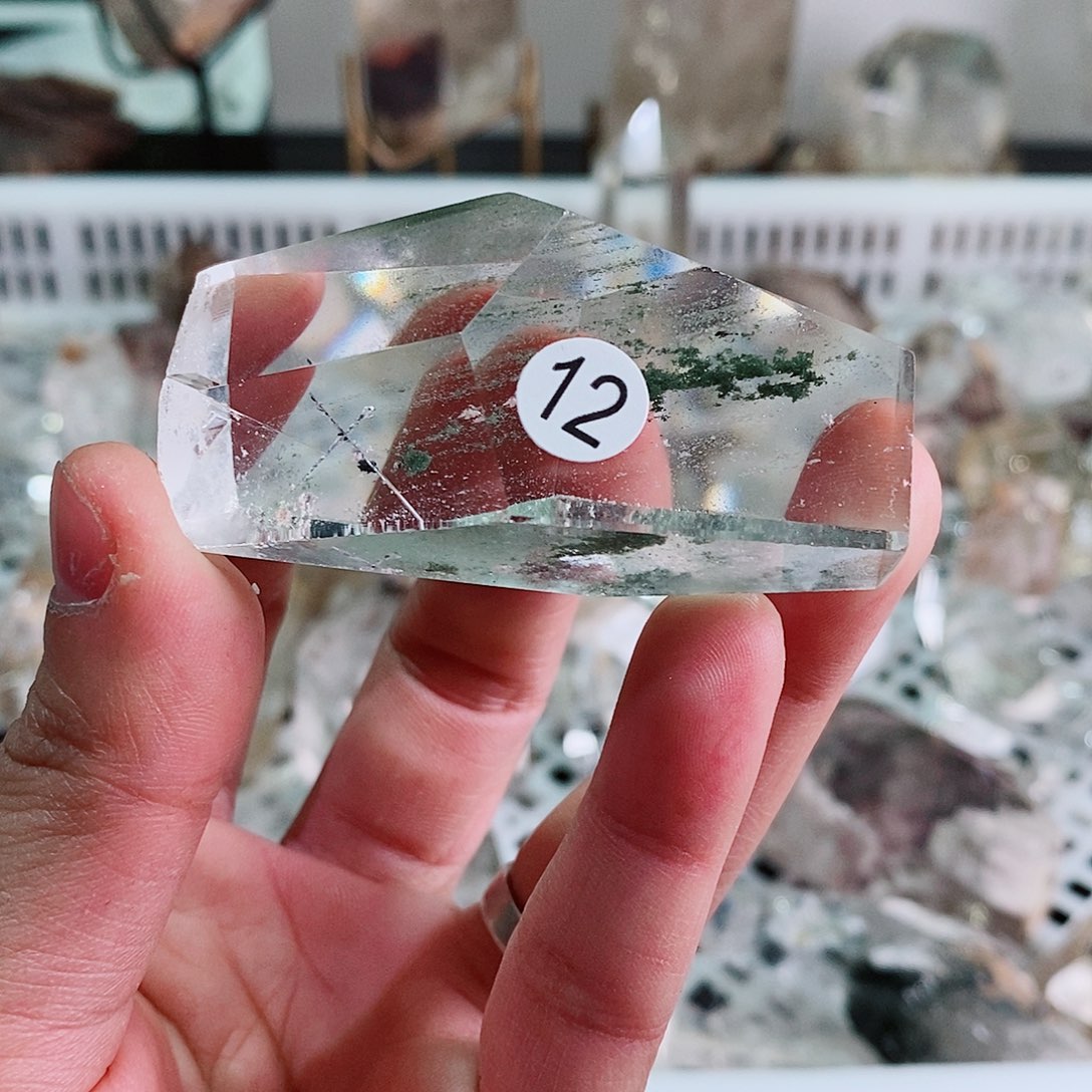 【闪购商品】水晶车挂未镶嵌天然水晶原石