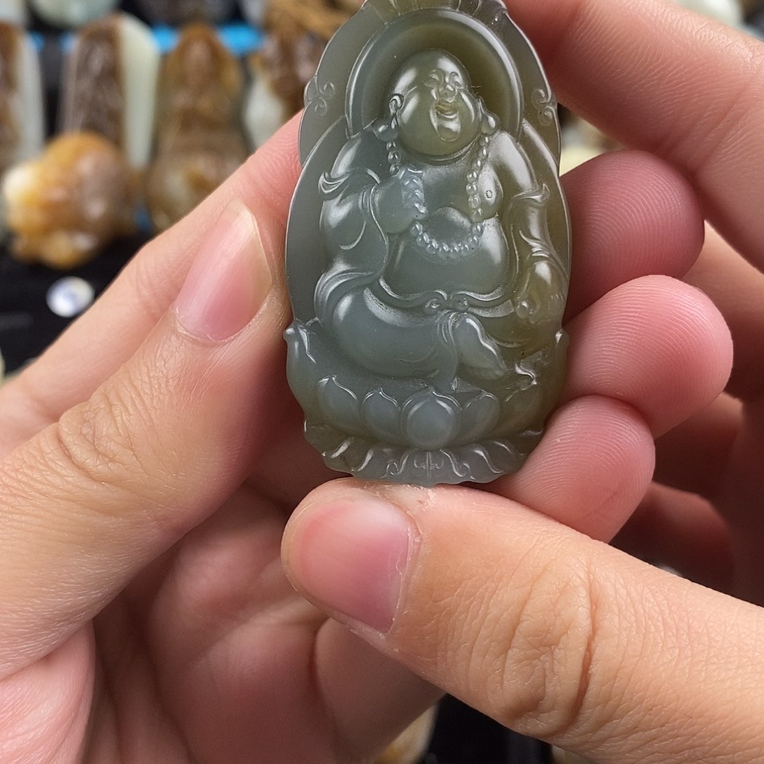 和田玉挂件未镶嵌